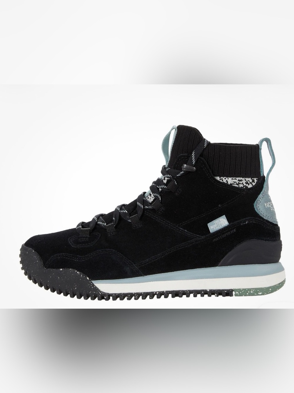 The North Face Back-To-Berkeley III Sport WP Women Shoes Black/White size 8.5 M